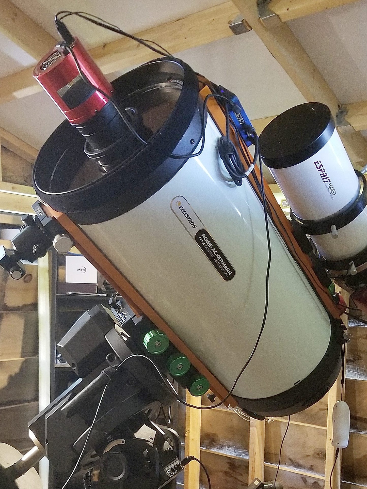 Used - Celestron 11" Rowe Ackermann Schmidt Astrograph V2 with Celestron LP filter & ZWO EAF (RASA 11 91076)